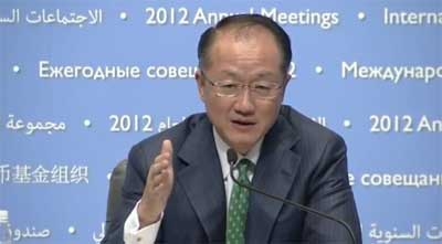 Jim Yong Kim Opening Press Conference Ann...